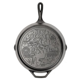 American Road Trip: 12 Inch Seasoned Cast Iron Skillet, New Jersey