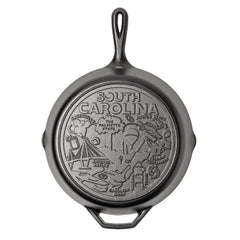 American Road Trip: 12 Inch Seasoned Cast Iron Skillet, South Carolina