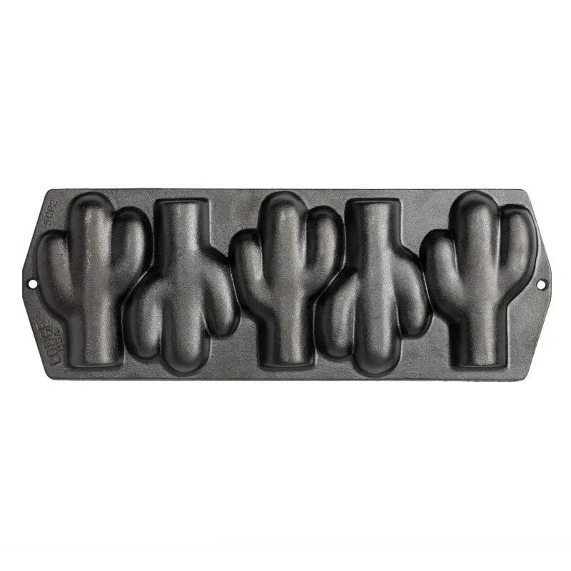Seasoned Cast Iron Cactus Pan